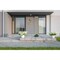 Z-Lite Leland Outdoor Wall, 1-Light, 5.5 In.W x 7 In.L x 12.5 In.H, Sand Black/Sand Blast 5005S-BK-LED - alternate 3